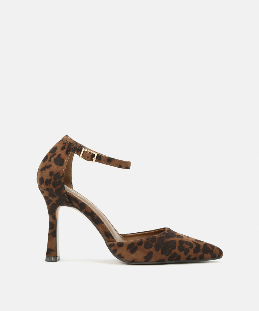 Zapatos tac&oacute;n animal print image number null